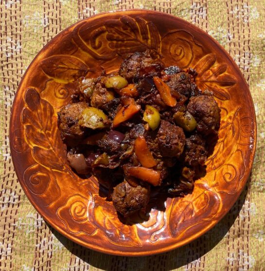 lamb meatball stew