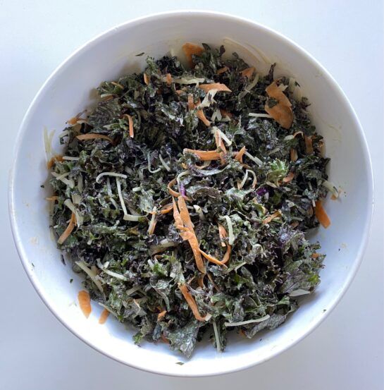 Kale-Daikon Slaw
