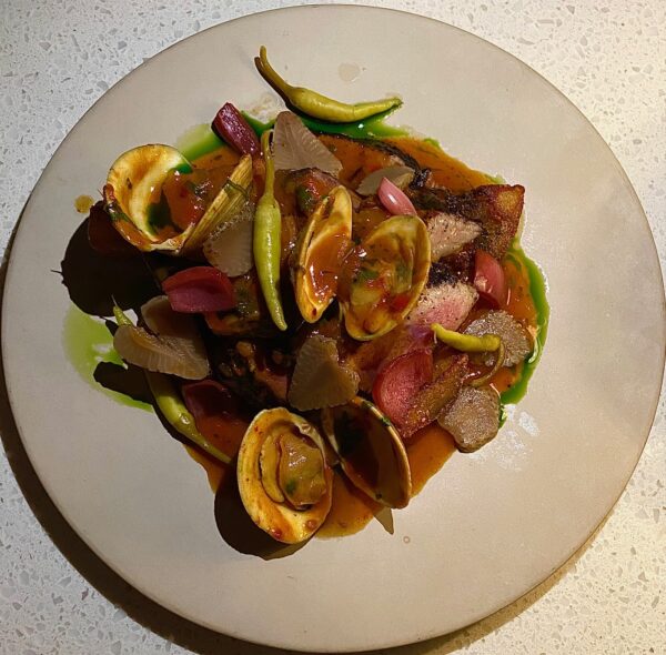 Pork and clams